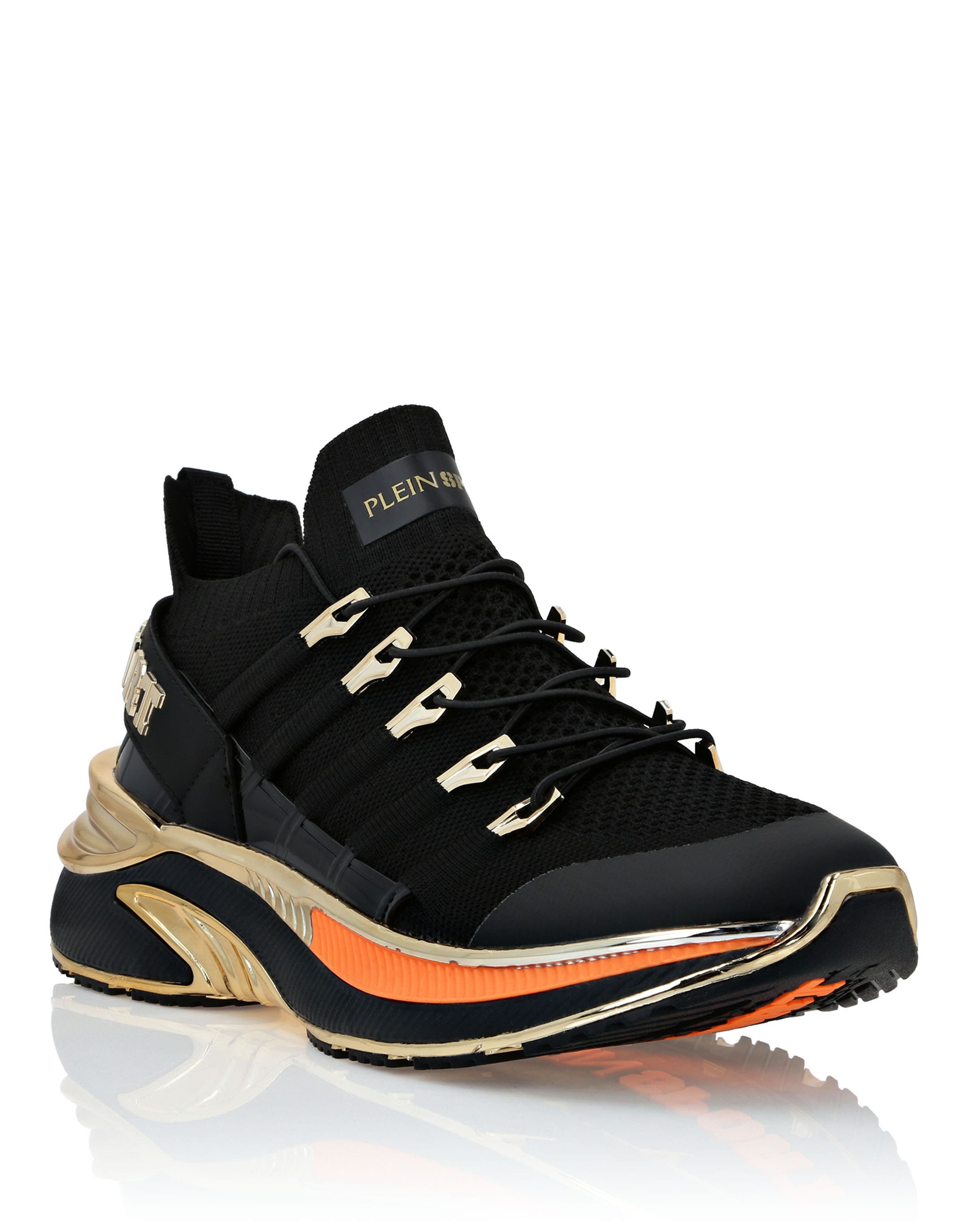 Runner Chrome Surfer Unisex, Alternate, color, black/orangefluo