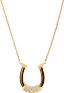 Established Horseshoe Pendant Necklace