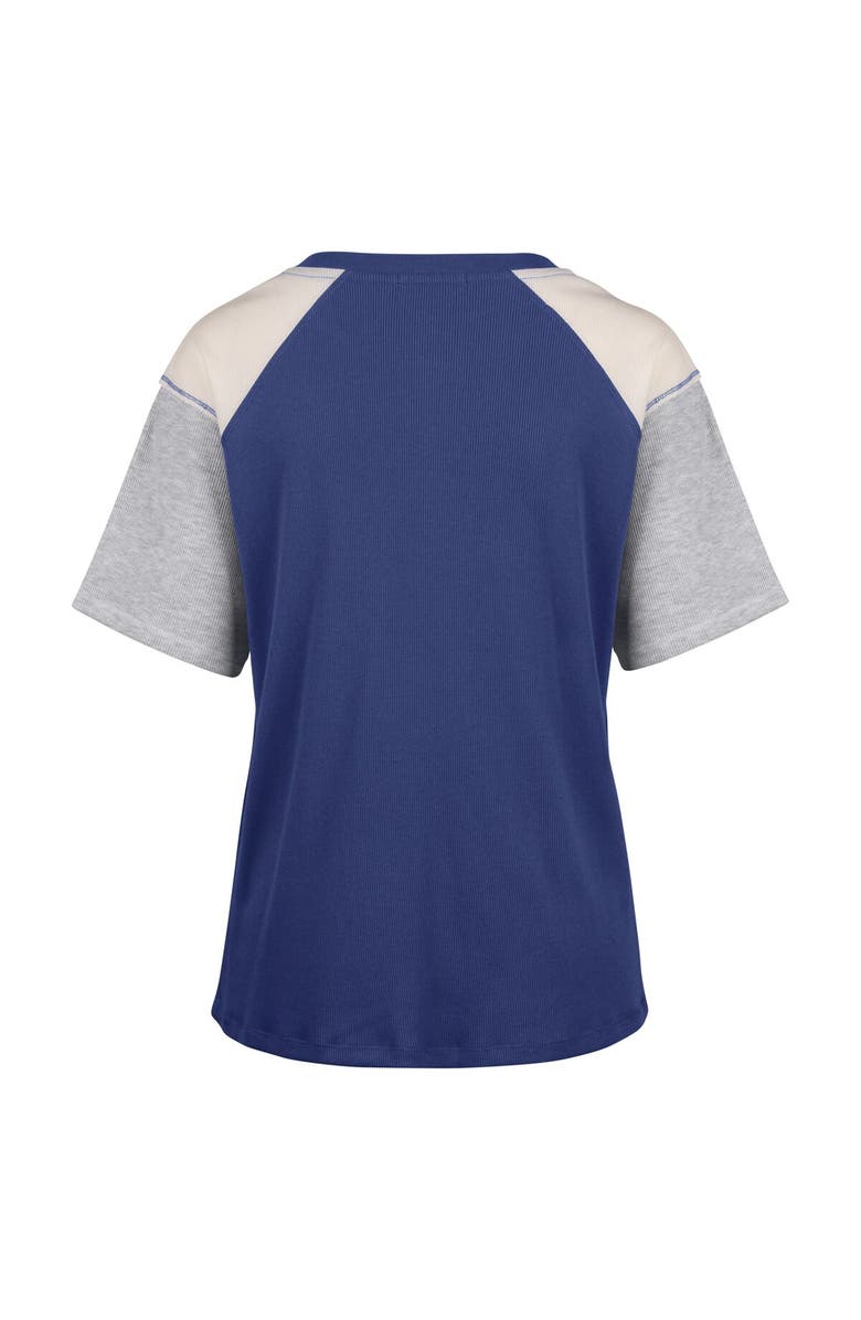 47 Women
s
47 Royal Kentucky Wildcats Underline Harvey Colorblock Raglan Henley T-Shirt, Alternate, color, Royal