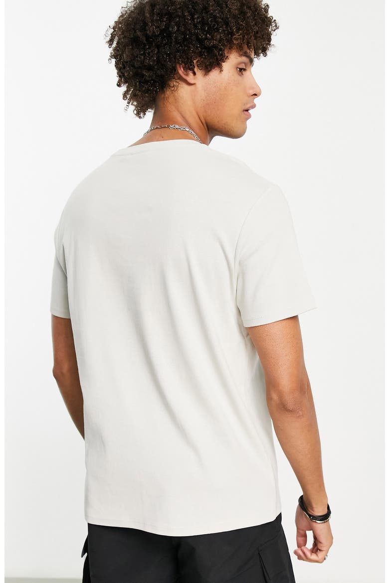 Rib T-Shirt, Alternate, color, KHAKI