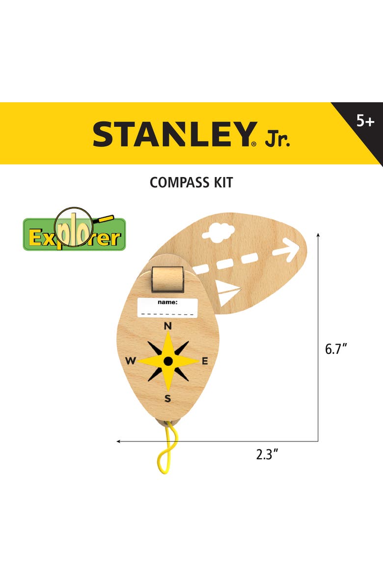Stanley Jr. Wood Compass Kit, Alternate, color, Multi Color