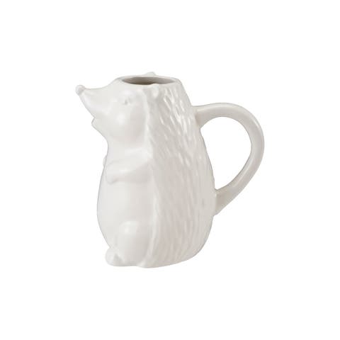 Artisan Dolomite Hedgehog Creamer