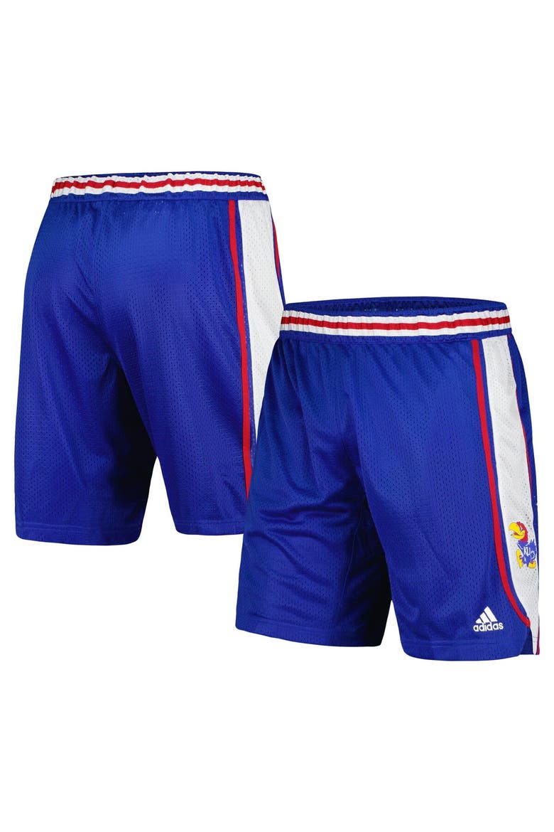Men's adidas Royal Kansas Jayhawks Swingman AEROREADY Basketball Shorts, Alternate, color, Royal