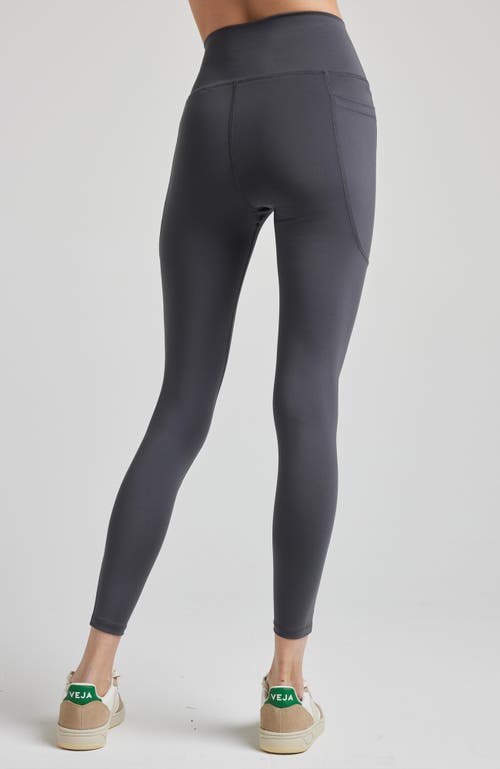 Losano Essential Pocket Legging In Gray