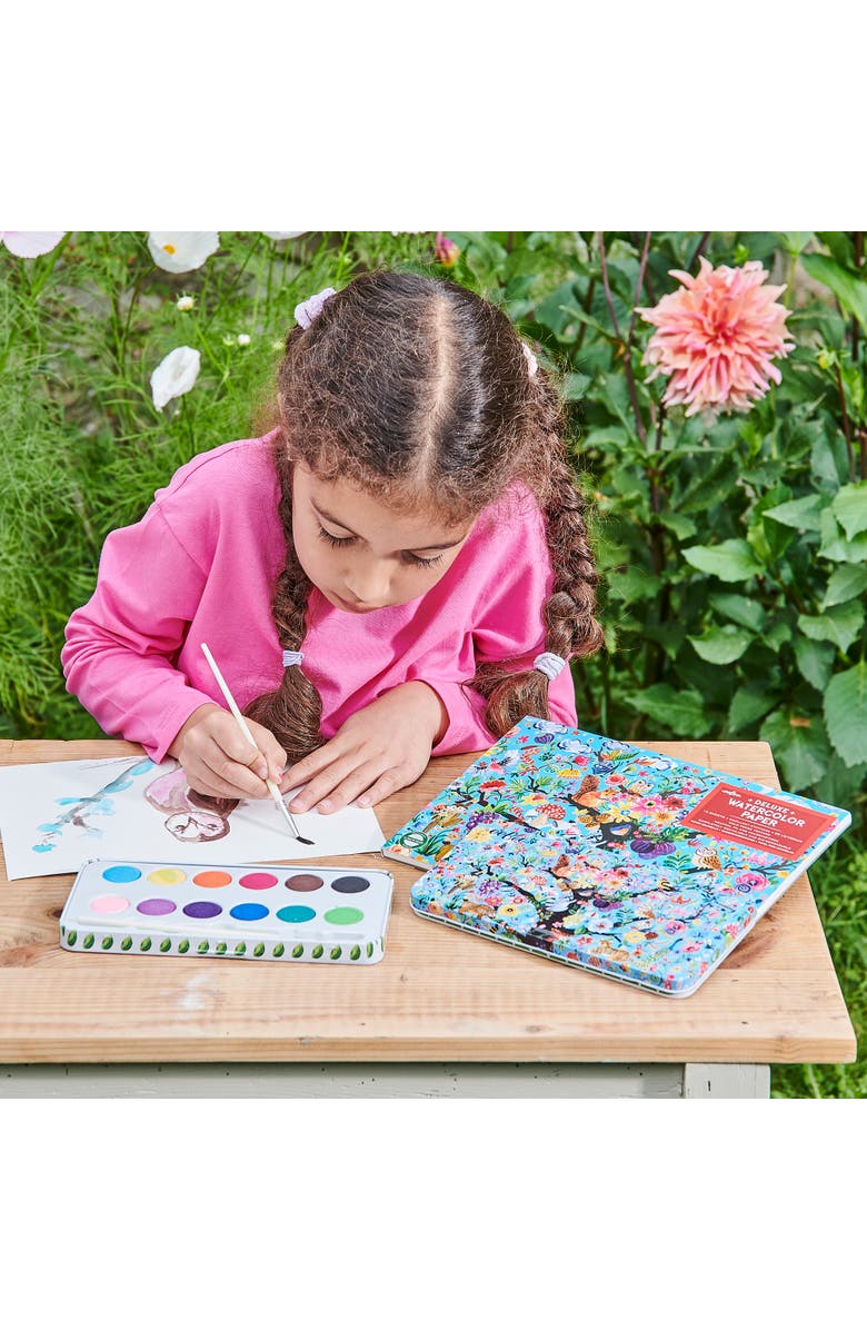 eeBoo Tree Of Life Watercolor Pad 16 Sheets, Alternate, color, 