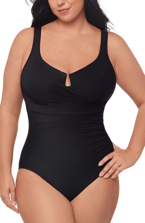 Escape One-Piece Swimsuit (Plus Size)