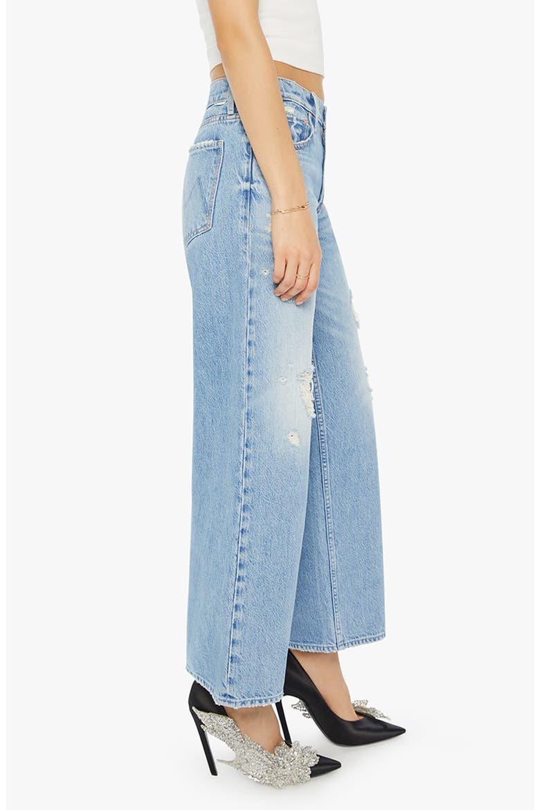 The Down Low Spinner Hover Ripped Ankle Jeans, Alternate, color, HOLEY ROLLER