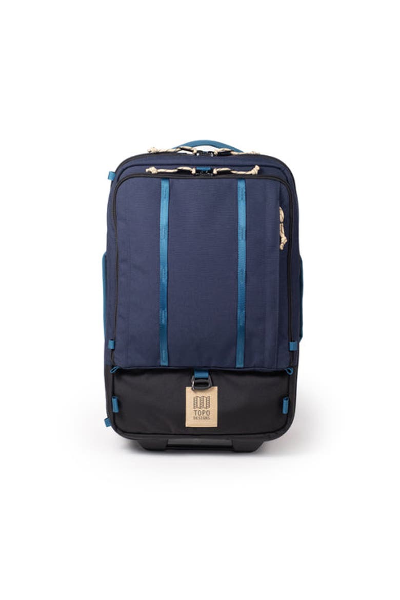 Global Travel Roller Bag, Main, color, Navy/Sahara