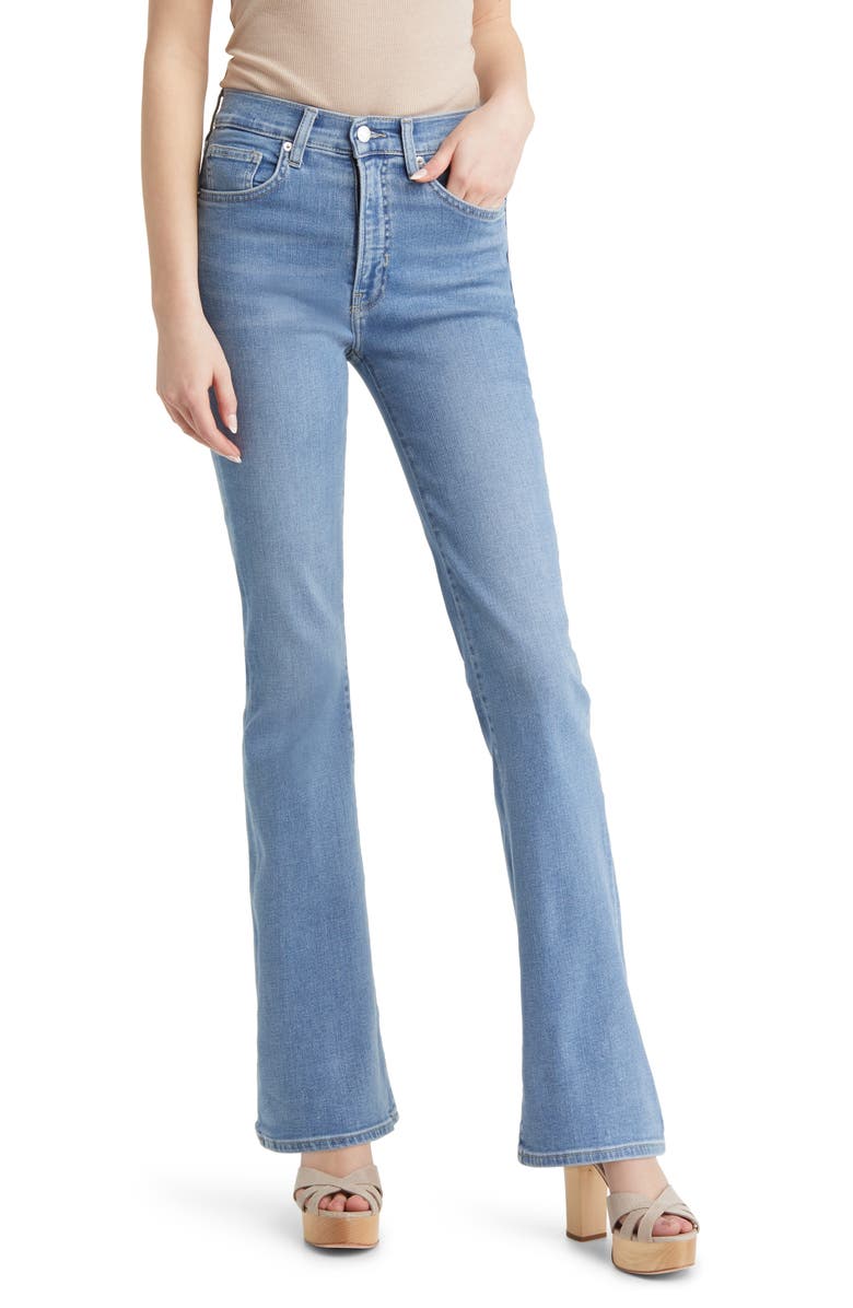 Veronica Beard Beverly High Waist Skinny Flare Jeans, Main, color,