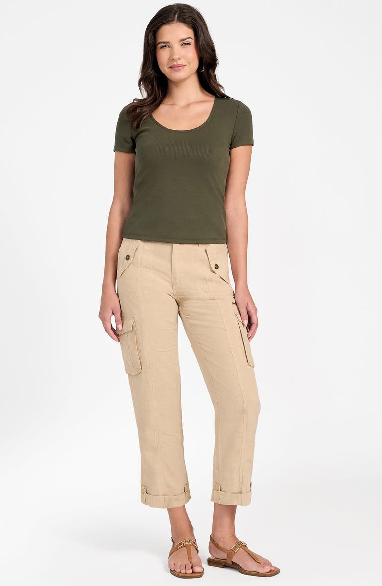 GUESS Lena Rib Top, Alternate, color, 