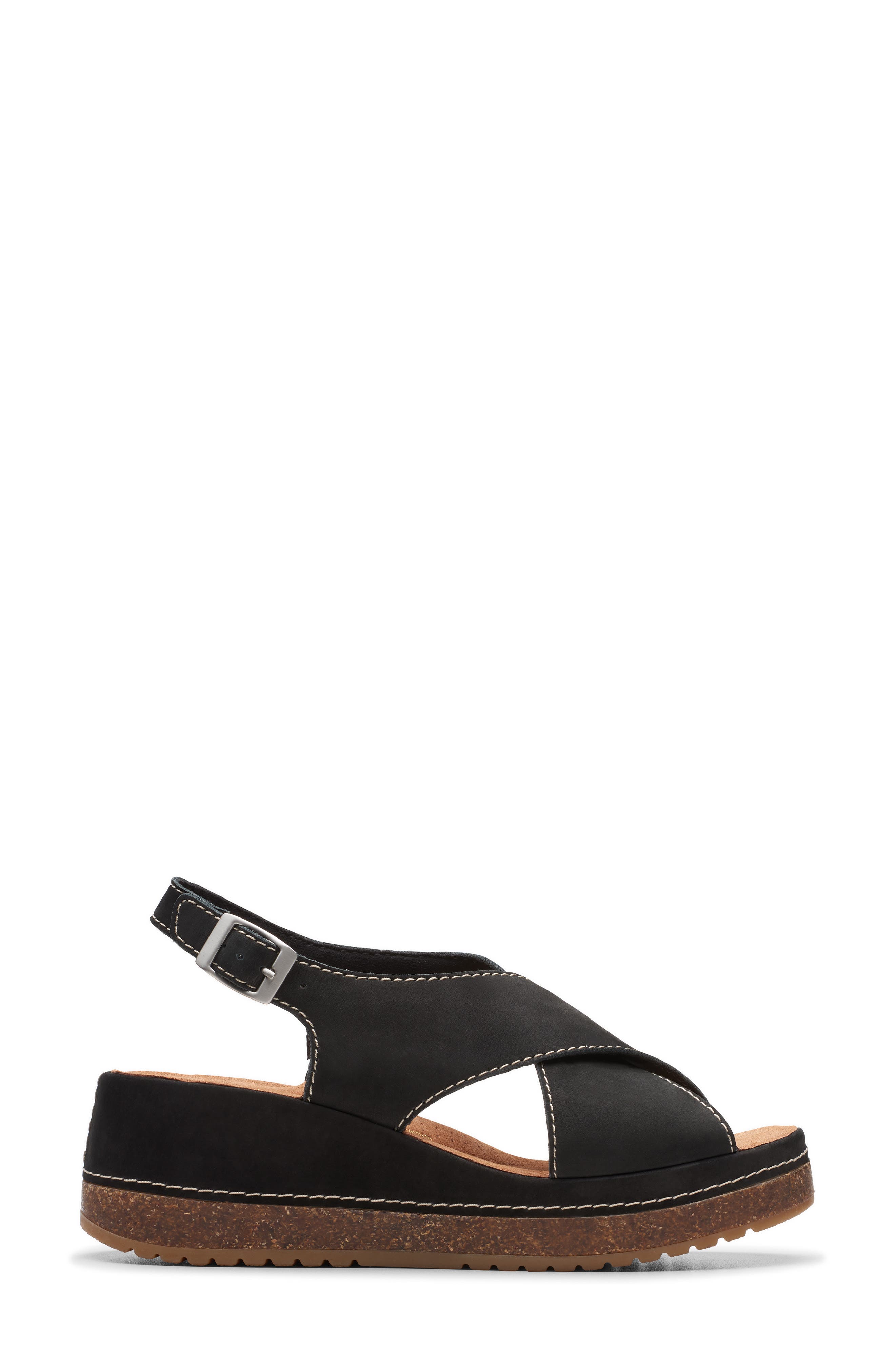 Clarks<sup>®</sup> Kassanda Step Wedge Sandal, Alternate, color, 