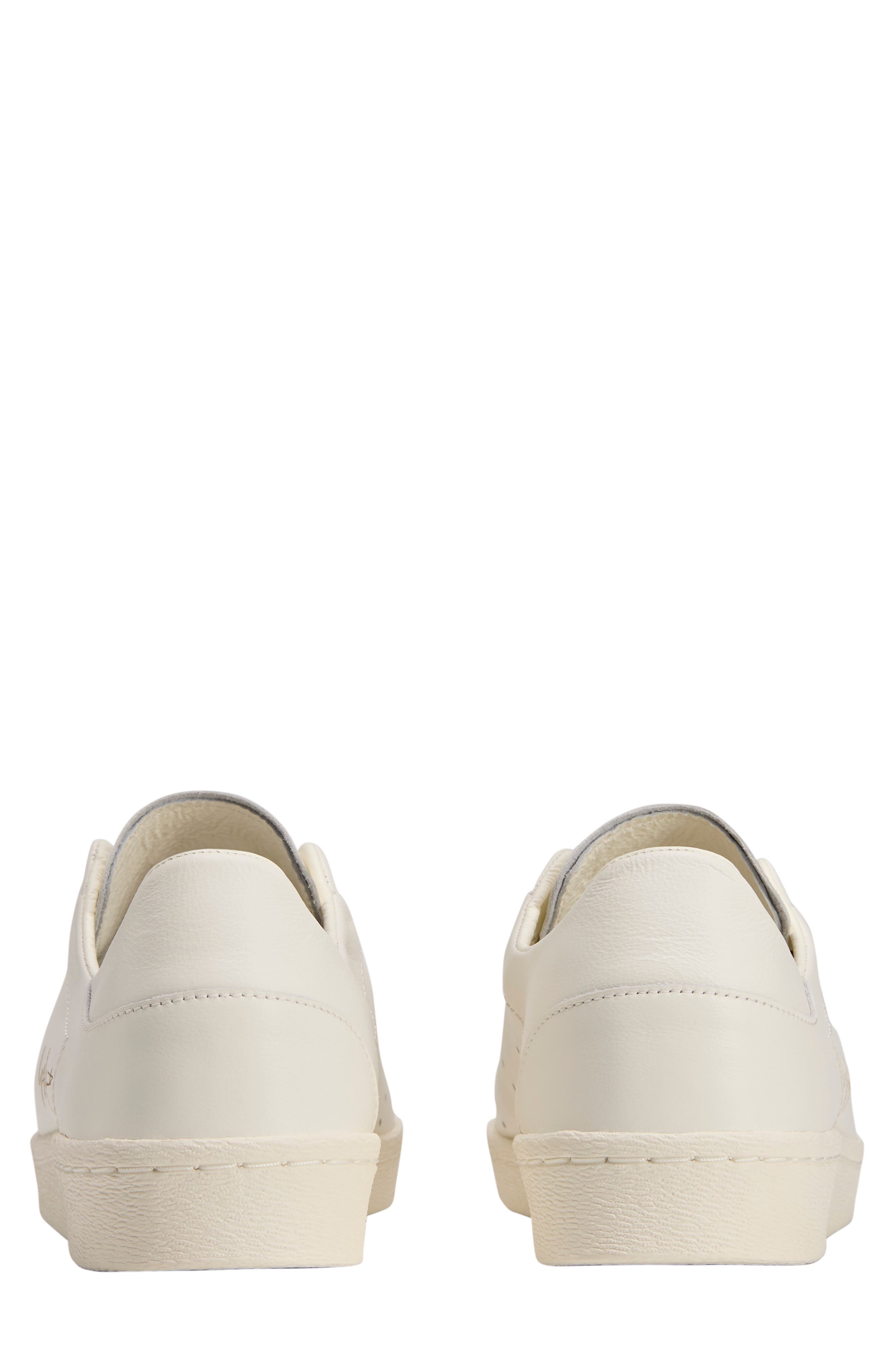 Y-3 Superstar Leather Sneaker, Alternate, color, OFF WHITE