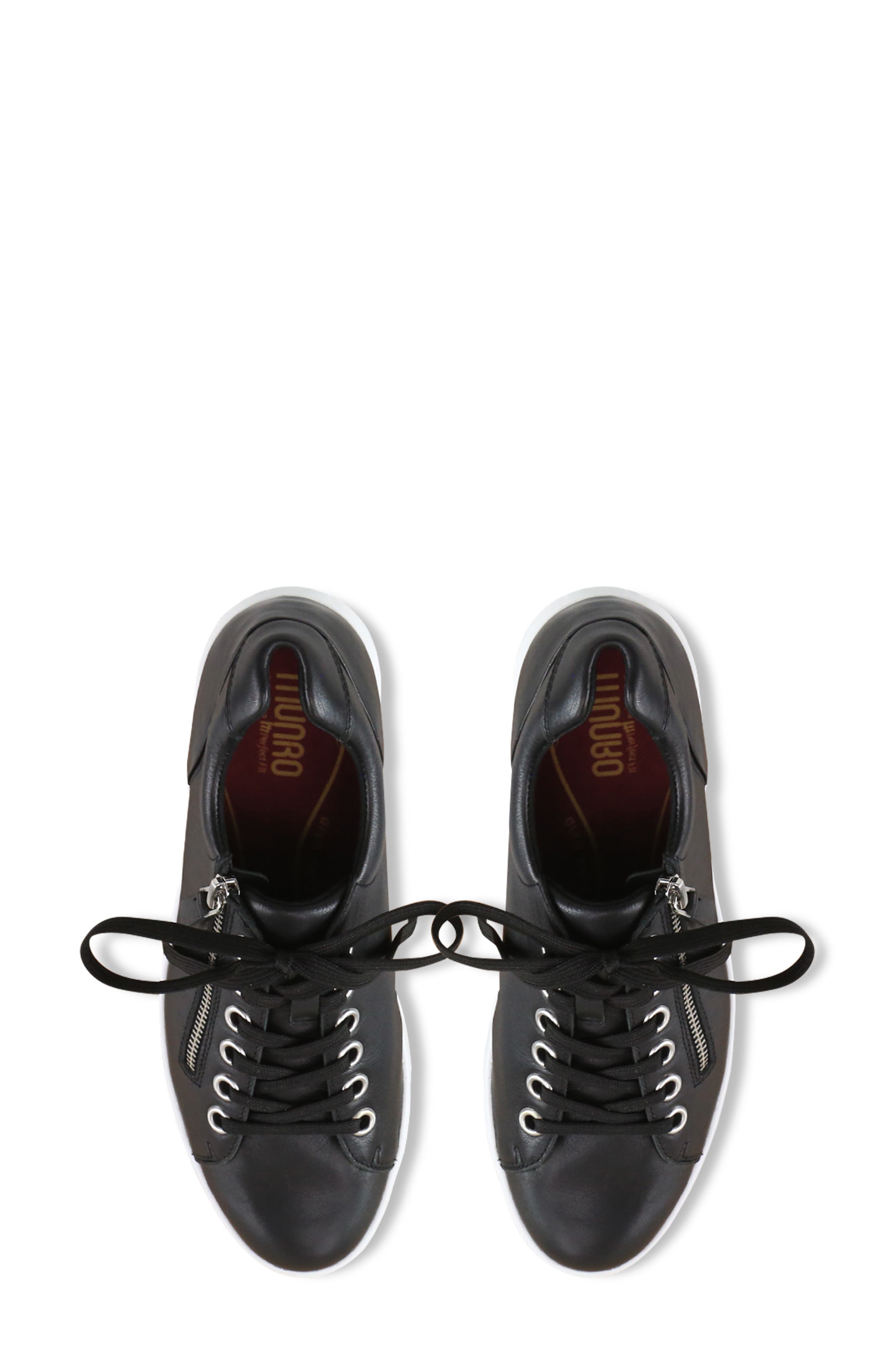 Munro Tilly Sneaker, Alternate, color, Black