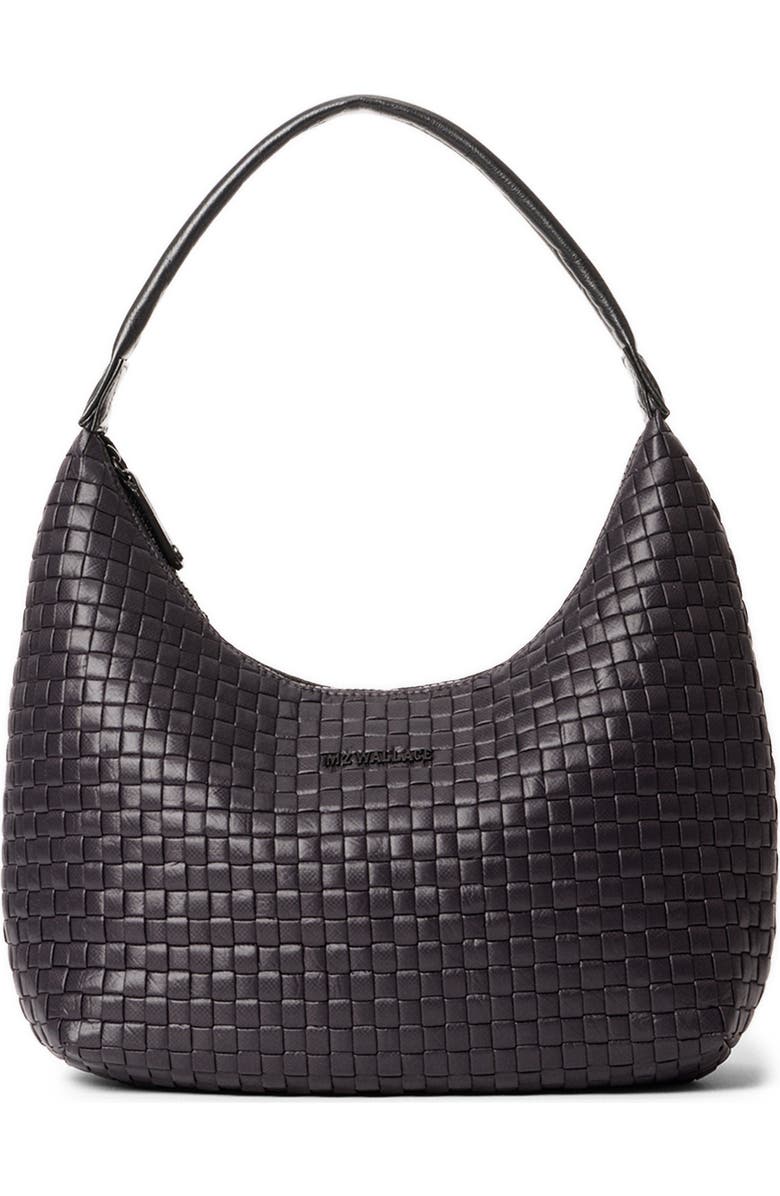 MZ Wallace Medium Woven Nylon Shoulder Bag, Main, color,
