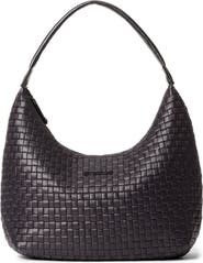 MZ Wallace Medium Woven Nylon Shoulder Bag