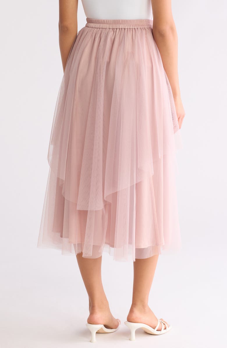 WISHLIST Layered Tulle Midi Skirt, Alternate, color, 