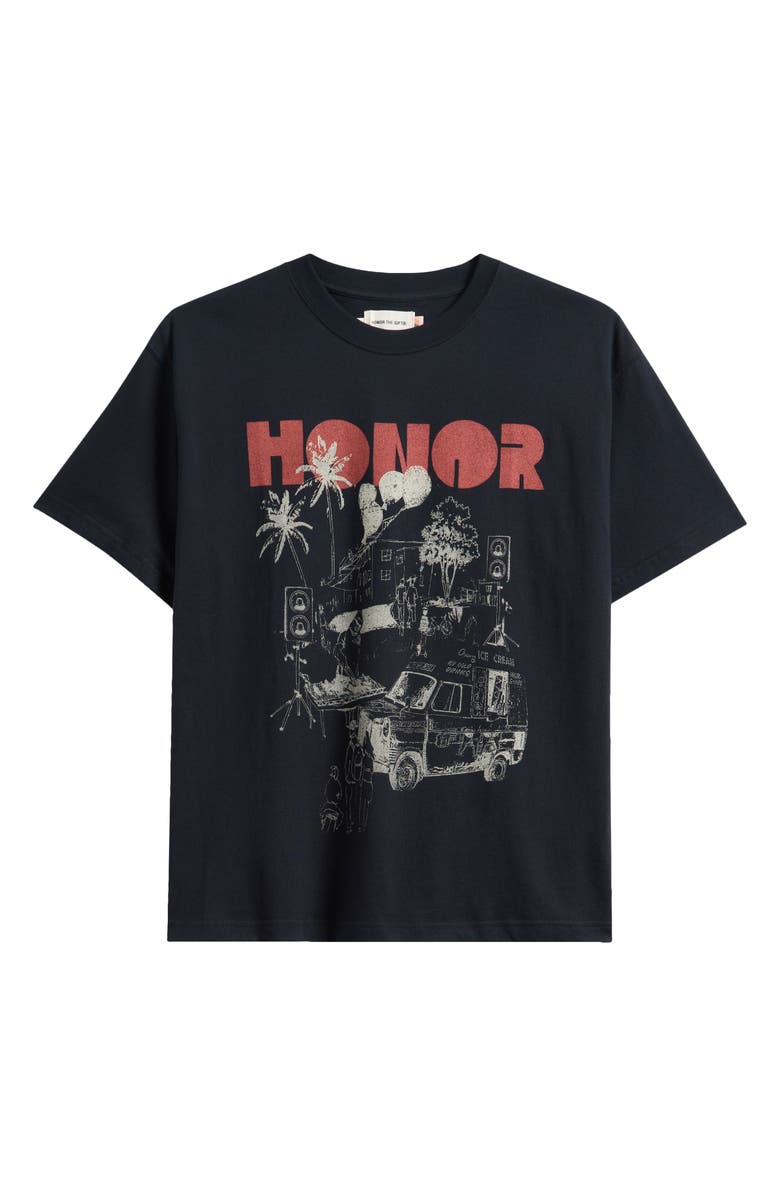 HONOR THE GIFT Block Party Graphic T-Shirt, Alternate, color, 