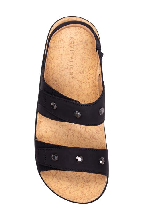 Revitalign Terra Slingback Sandal In Black