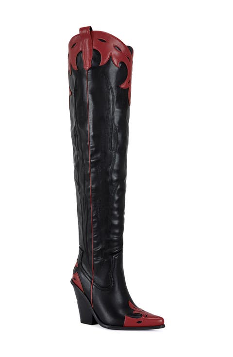 Deimos Over the Knee Western Boot (Women)