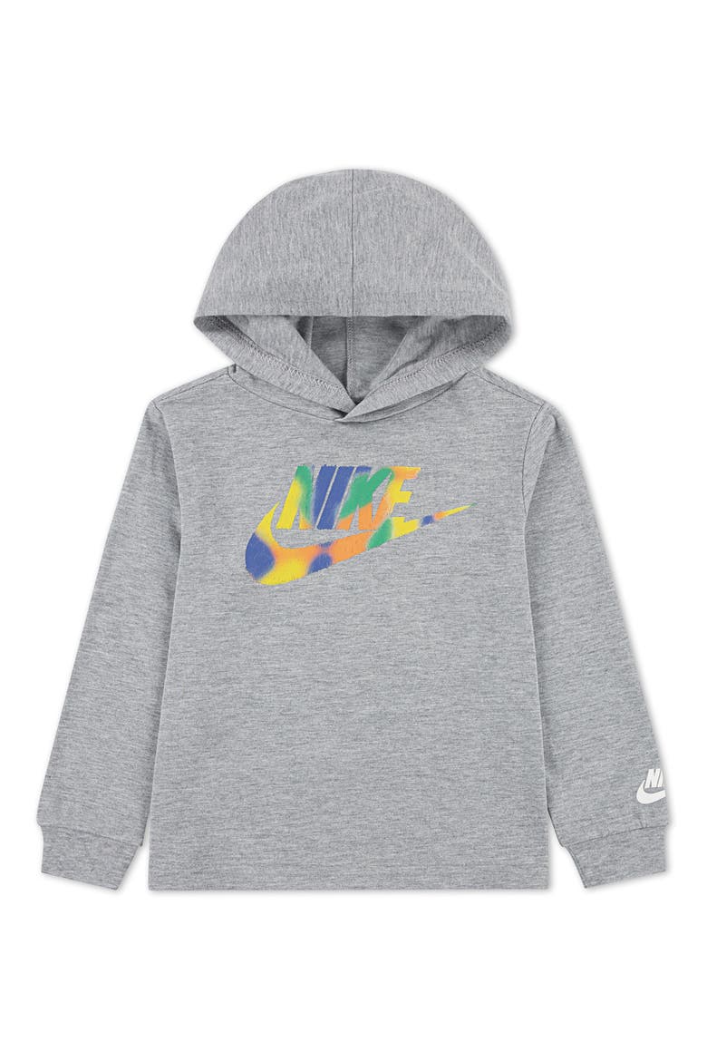 Kids' Club Revealed Graphic Hoodie, Main, color, DARK GREY HEATHER