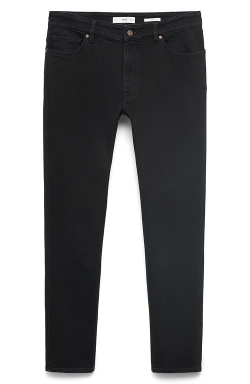Mango Jude Skinny Jeans In Black