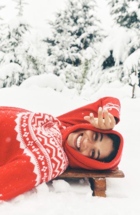 Marion Fair Isle Wool Mock Neck Sweater