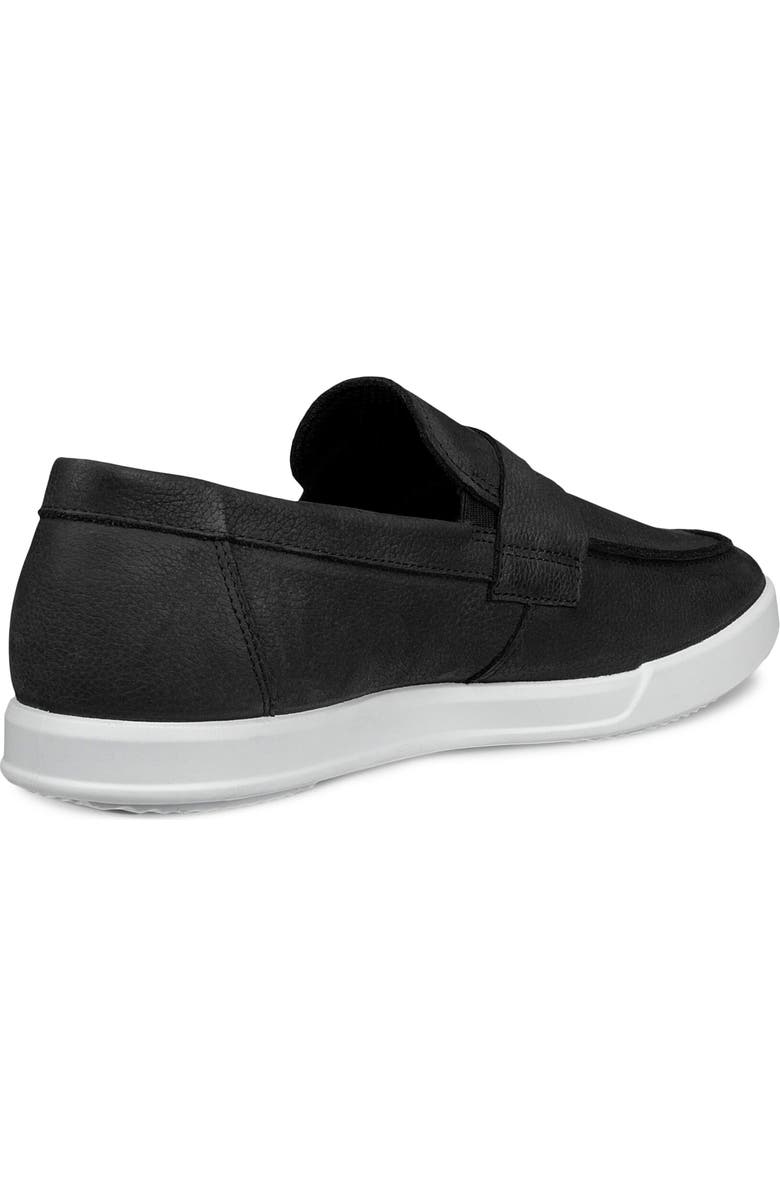 ECCO Travel Penny Loafer, Alternate, color, Black