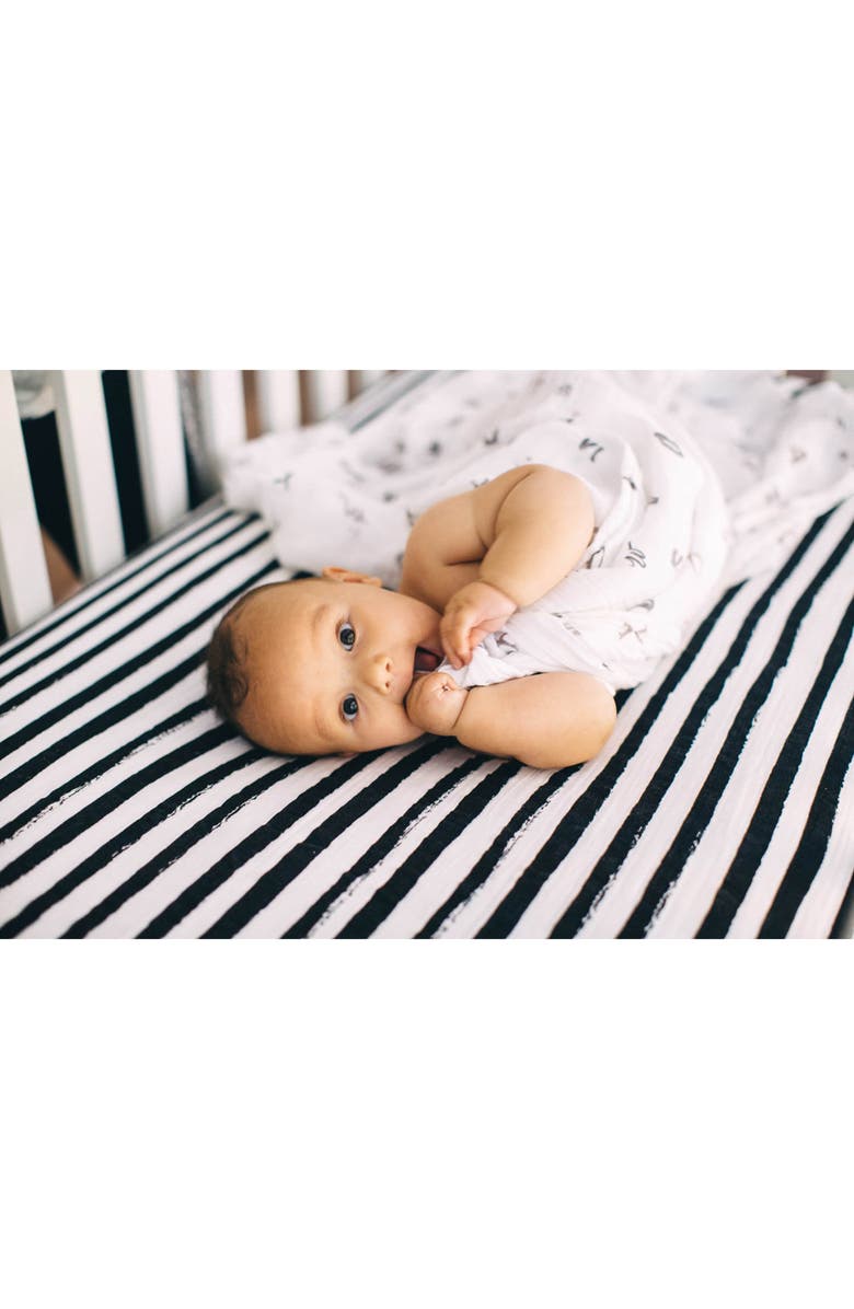 little unicorn 3-Pack Cotton Muslin Blankets, Alternate, color, 