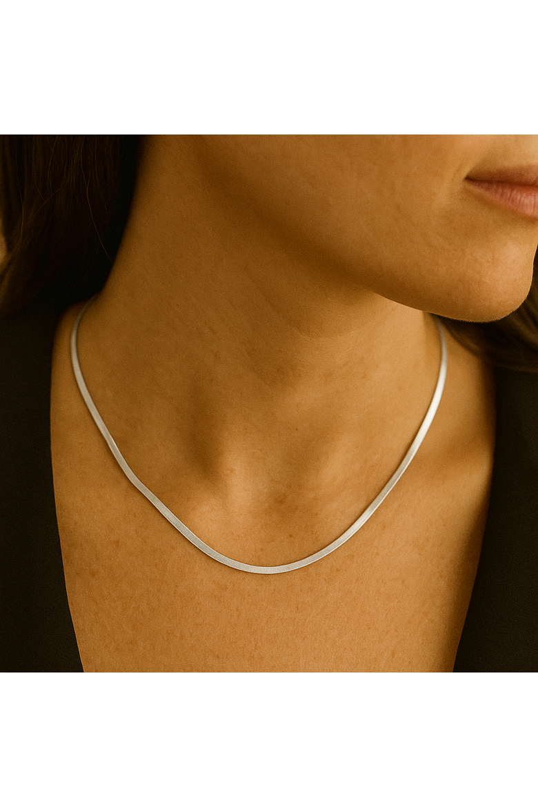 2 Pack Sterling Silver Necklace, Alternate, color, Gold