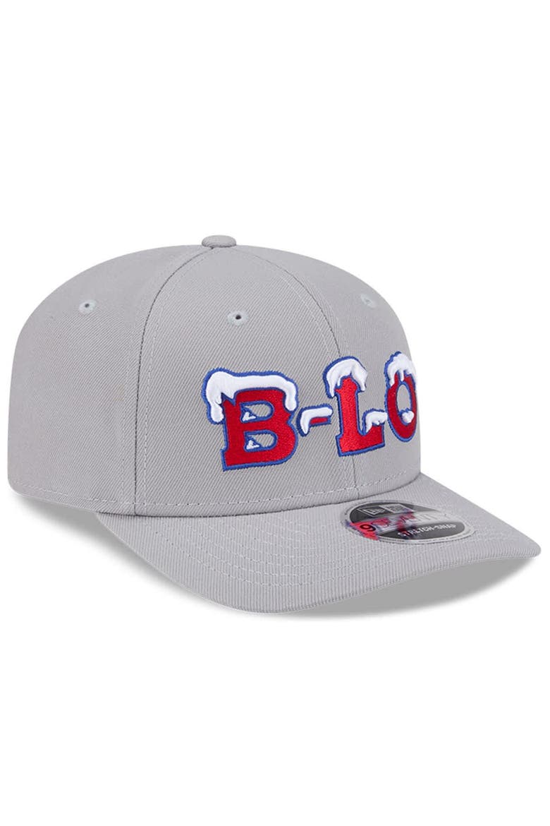 Men's New Era  Gray Buffalo Bills 2025 Rivalries Collection Fan Pack 9SEVENTY Adjustable Hat, Alternate, color, Gray
