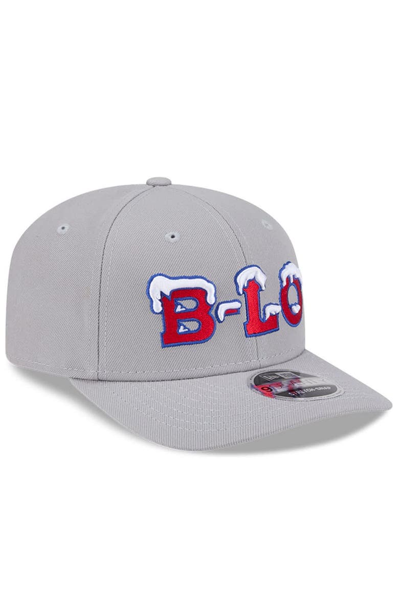 New Era Men's New Era Gray Buffalo Bills 2025 Rivalries Collection Fan Pack 9SEVENTY Adjustable Hat, Alternate, color, Gray