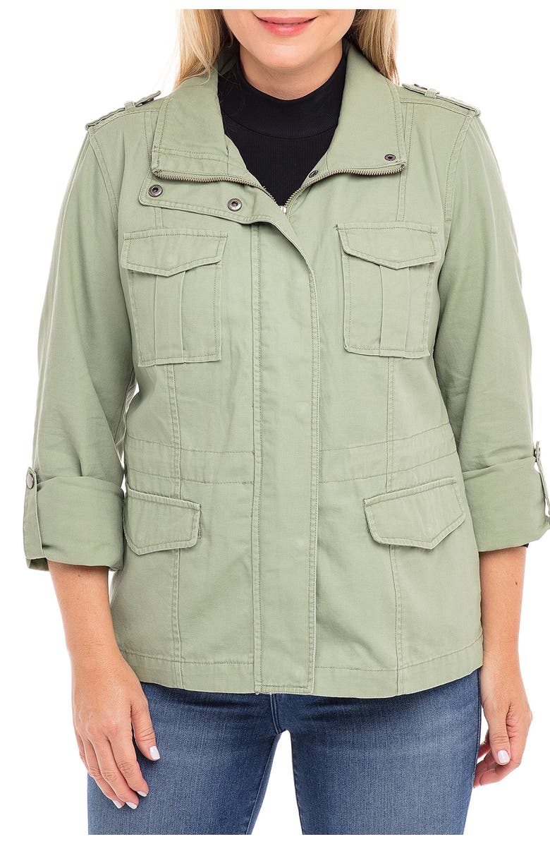 Sebby Cinch Waist Anorak Jacket, Main, color, 
