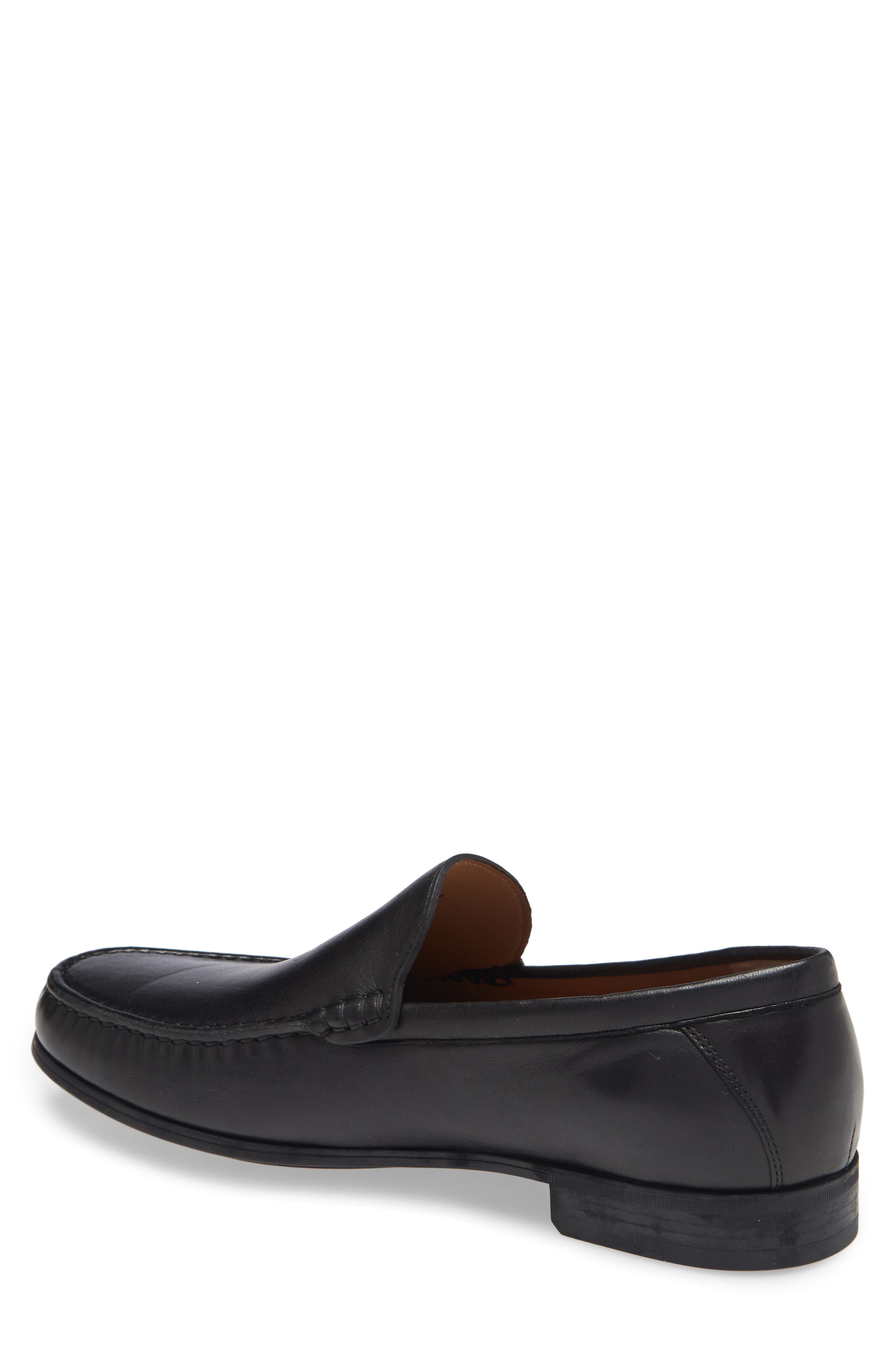 Johnston & Murphy Hawkins Venetian Loafer, Alternate, color, Black