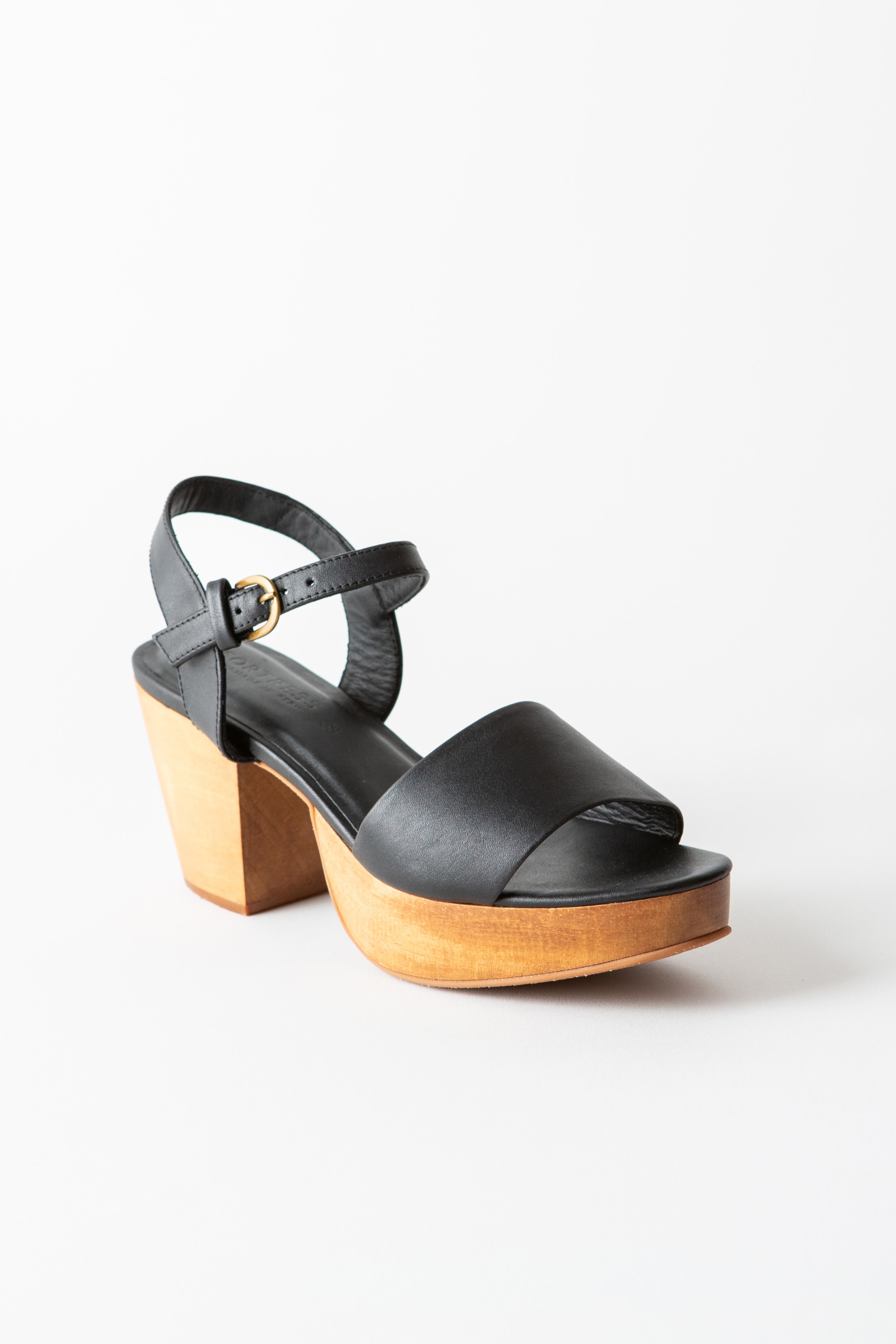 Fortress Hannah Platform Clog Sandal, Main, color, 