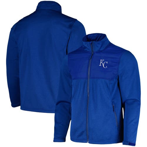 Dunbrooke Heather Royal Kansas City Royals Explorer Full-zip Jacket