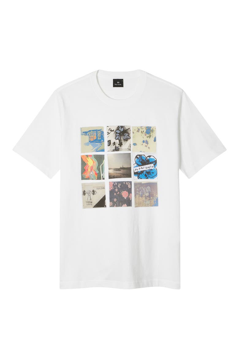 Graphic Organic Cotton T-Shirt, Alternate, color, WHITE