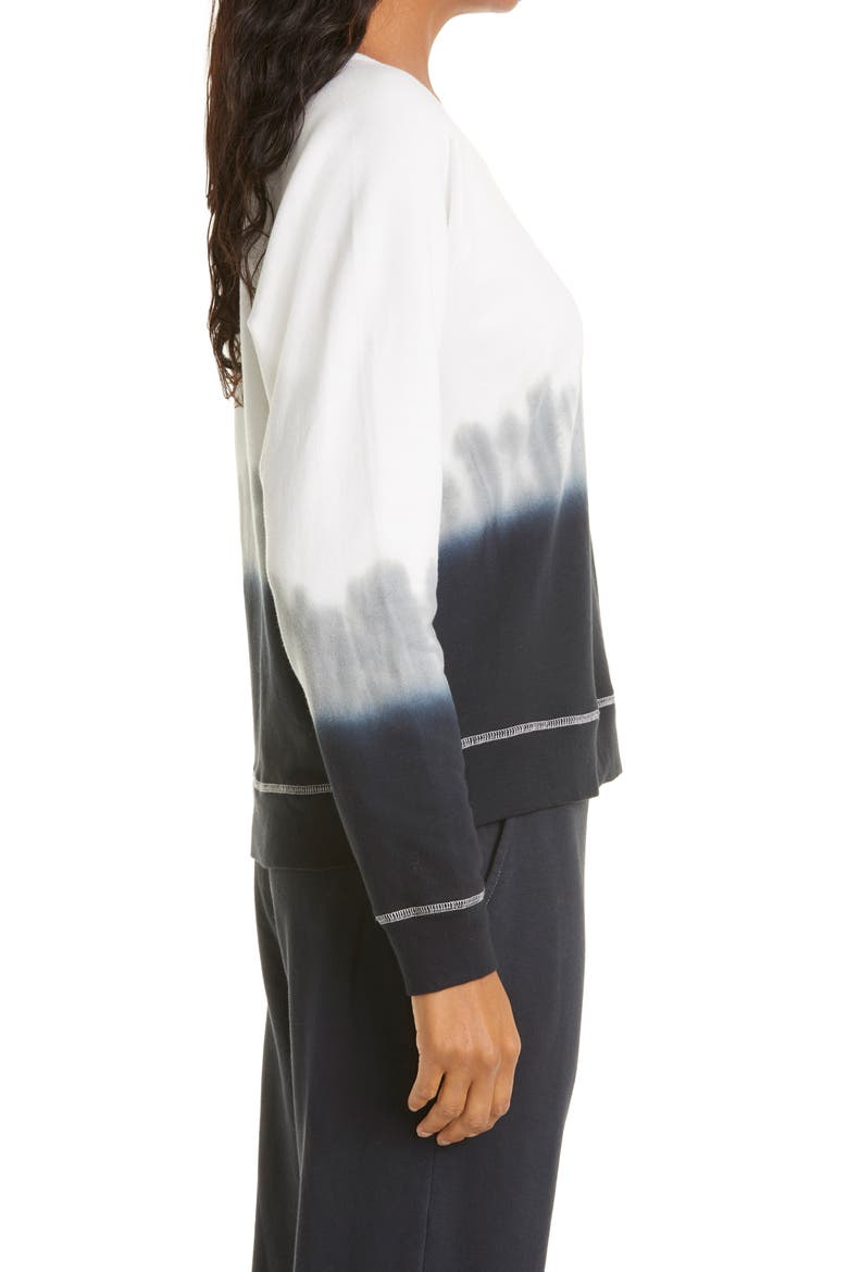 Theo Dip Dye Sweatshirt, Alternate, color, CHARCOAL DIP DYE
