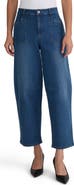 Jones New York Patch Pocket Barrel Leg Jeans