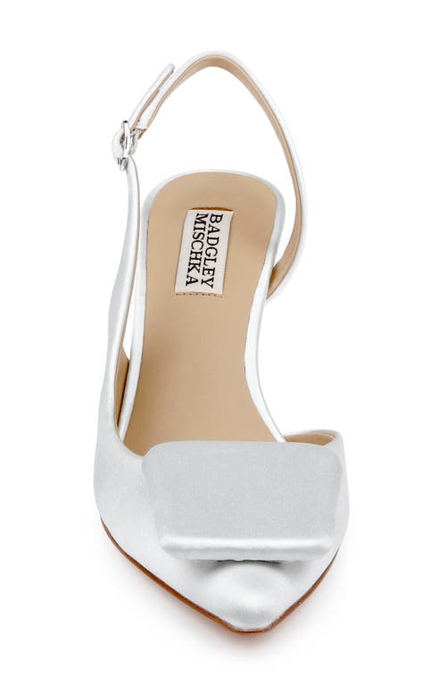 Badgley Mischka Women's Graciella Pumps In White
