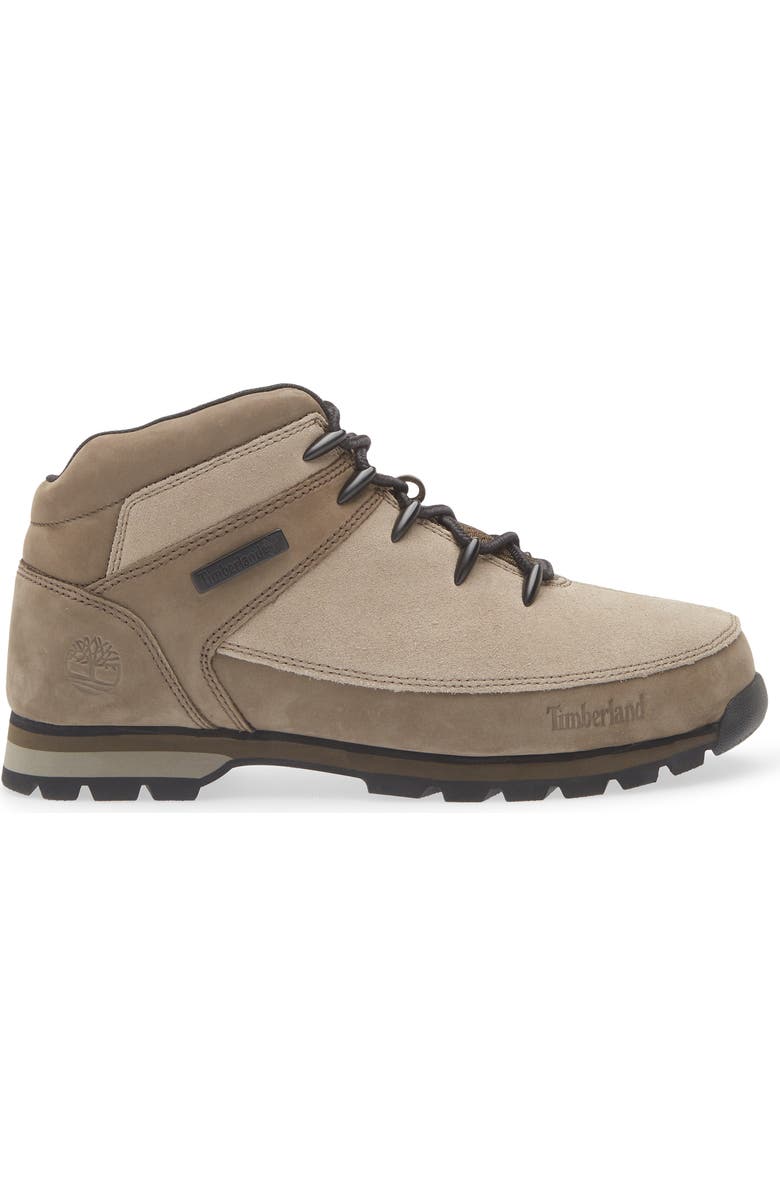 Timberland Euro Spring Mid Hiking Boot, Alternate, color, Grey/ Dark Brown