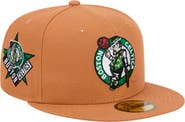 New Era Men's New Era Tan Boston Celtics Color Pack 59FIFTY Fitted Hat