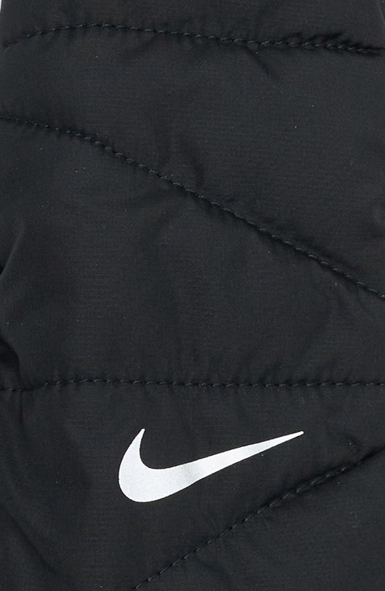 Nike Quilted Running Gloves, Alternate, color, 