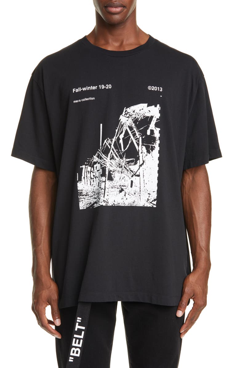 Off-White Ruined Factory T-Shirt, Main, color,