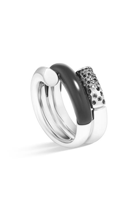 Oera Pavé Diamond Wraparound Ring