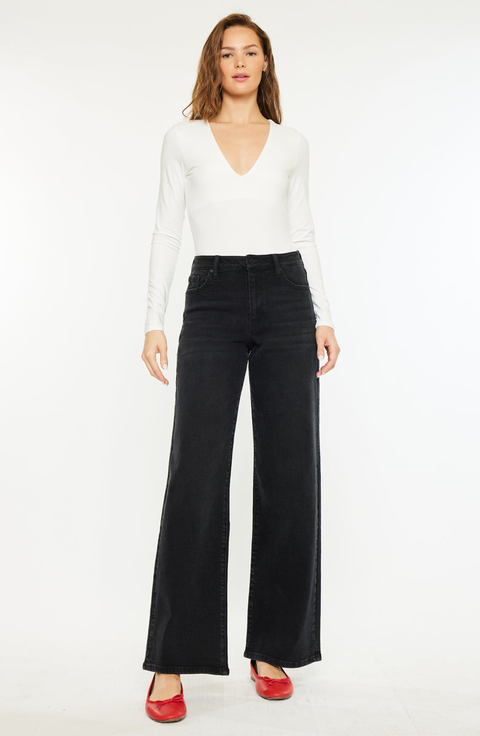 Cora High Rise Wide Jeans
