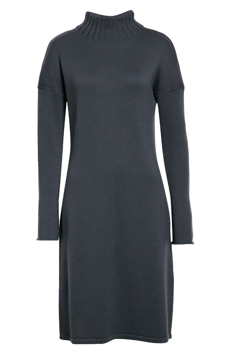 Max Mara Leisure Navile Turtleneck Wool Dress, Alternate, color, 