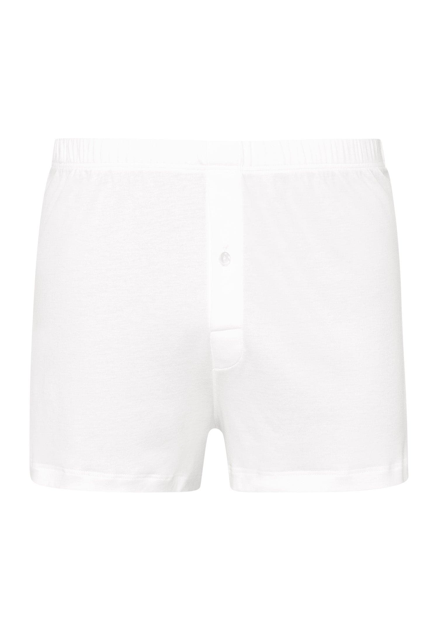 Hanro Sea Island Cotton Boxer in White 