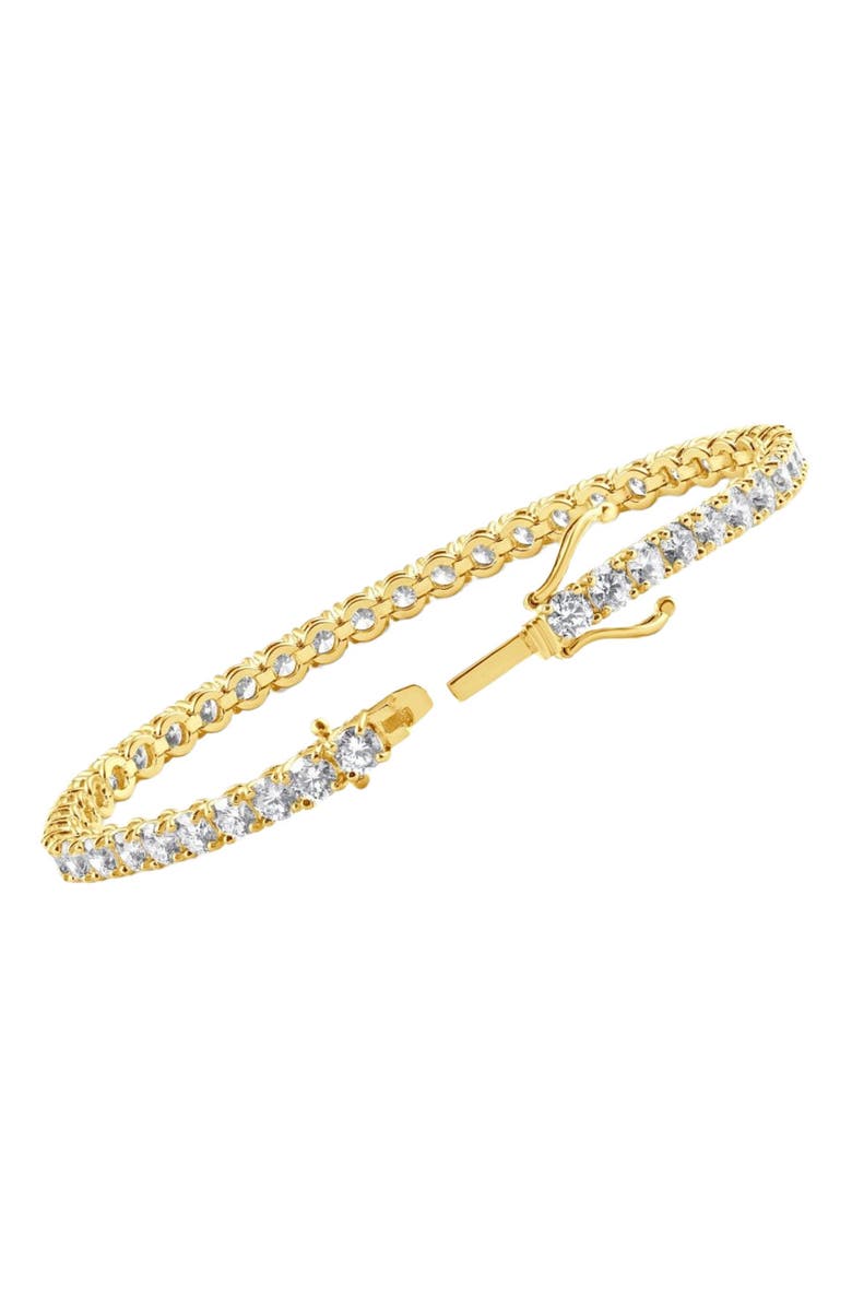 Bliss Diamond 9 Ct Lab Grown Diamond Tennis Bracelet 14K Gold 7" Lab Grown, Alternate, color, 