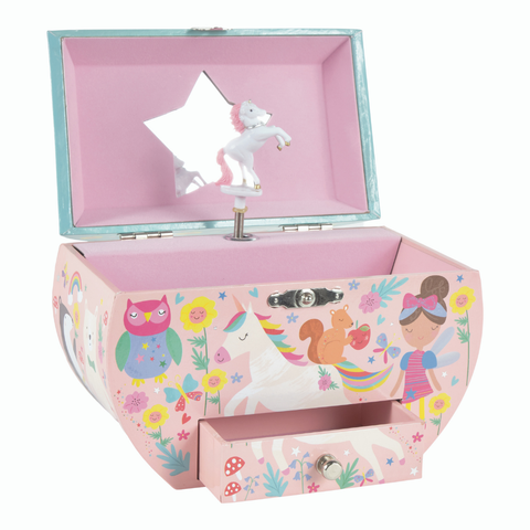 Jewelry Box Rainbow Fairy Circular