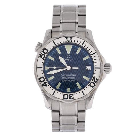 Seamaster Professional Diver 300M Chronometer Automatic Watch Stainless Steel 36